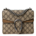 GG Supreme Monogram Mini Dionysus Shoulder Bag Taupe