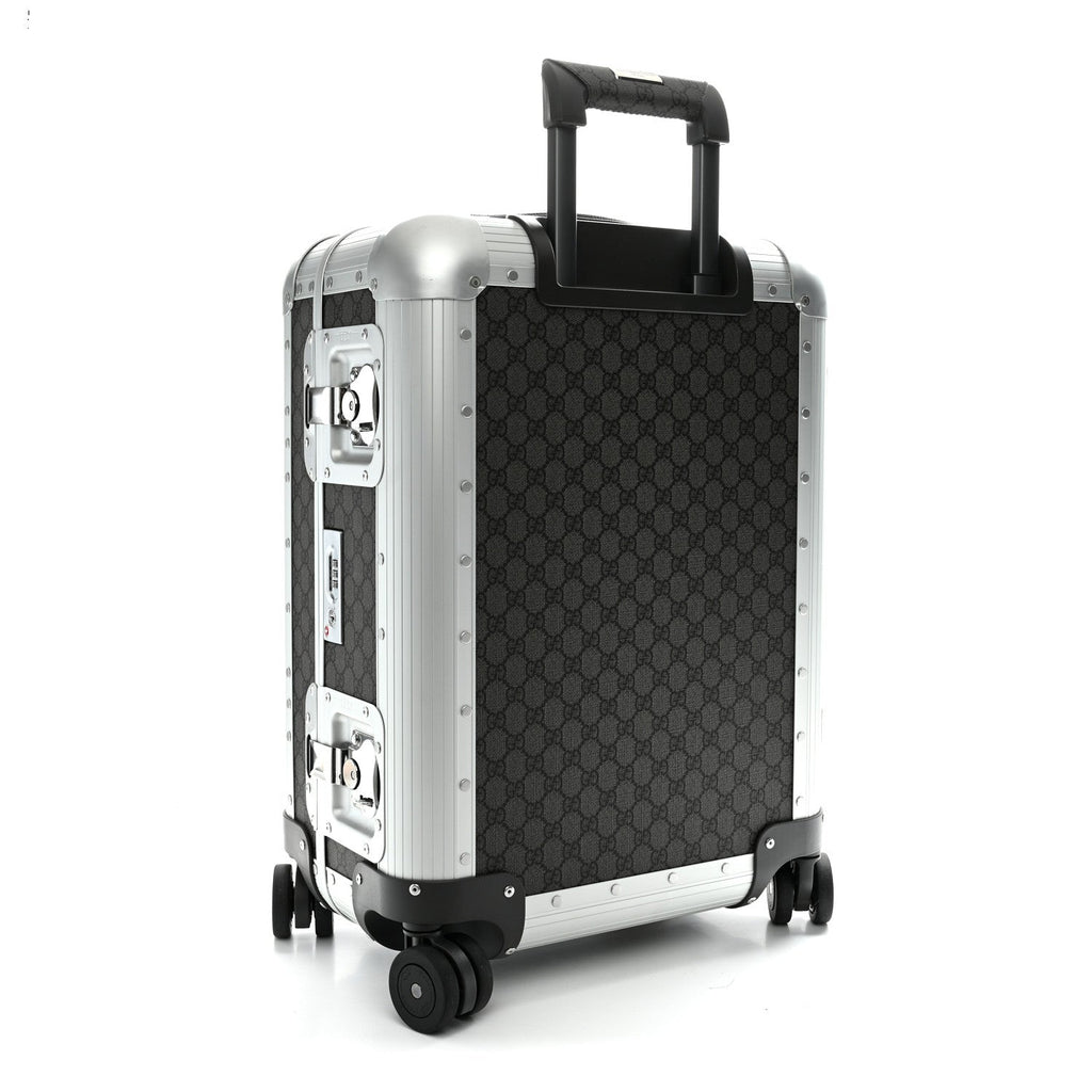 GG Supreme Monogram Porter Carry On Suitcase