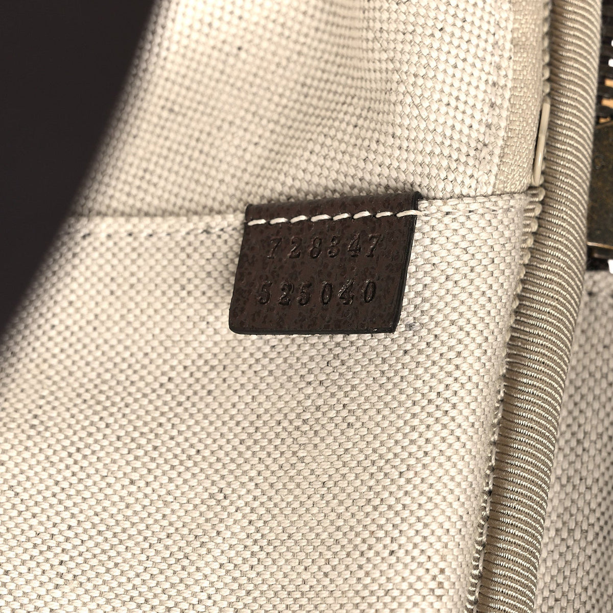 GG Supreme Monogram Web Medium Savoy Trolley Beige Ebony