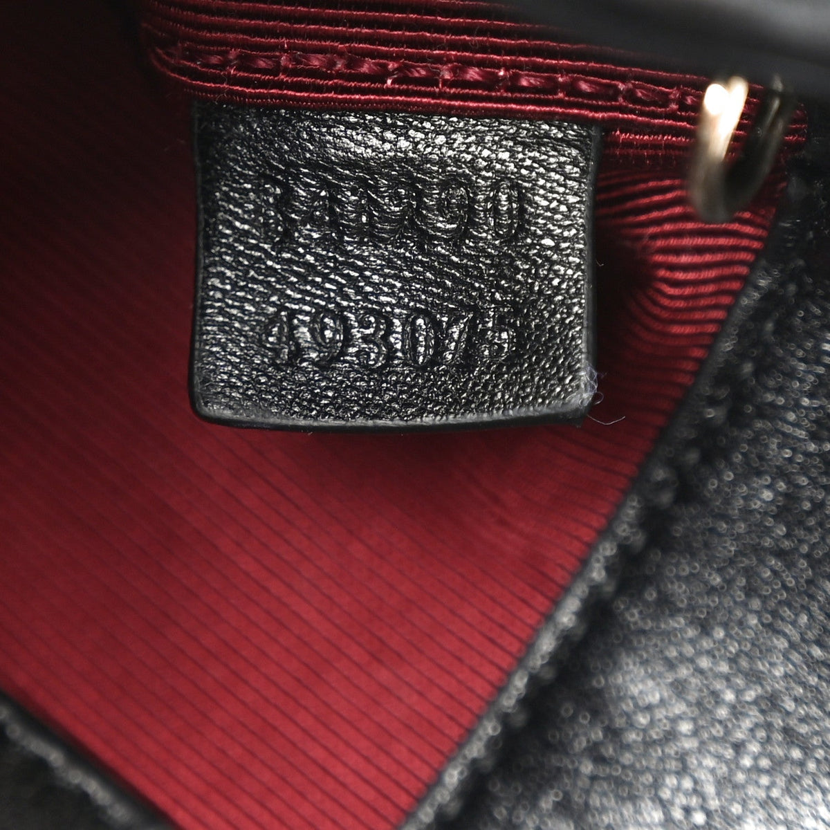 Lambskin Matelasse Mini GG Marmont Shoulder Bag Black