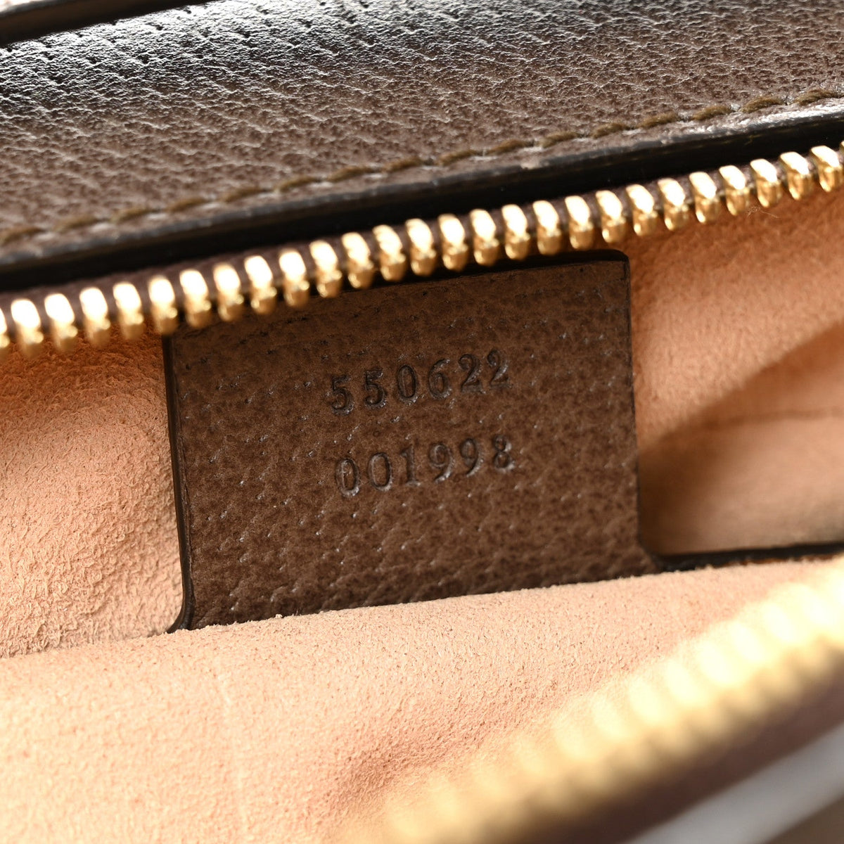 GG Supreme Monogram Web Small Ophidia Top Handle Shoulder Bag Brown