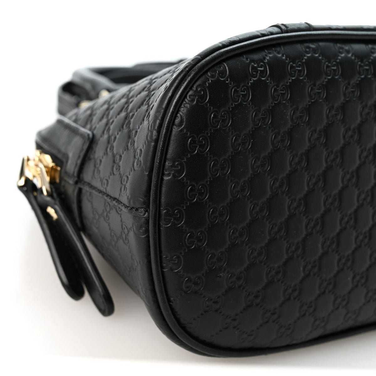Microguccissima Mini Dome Bag Black