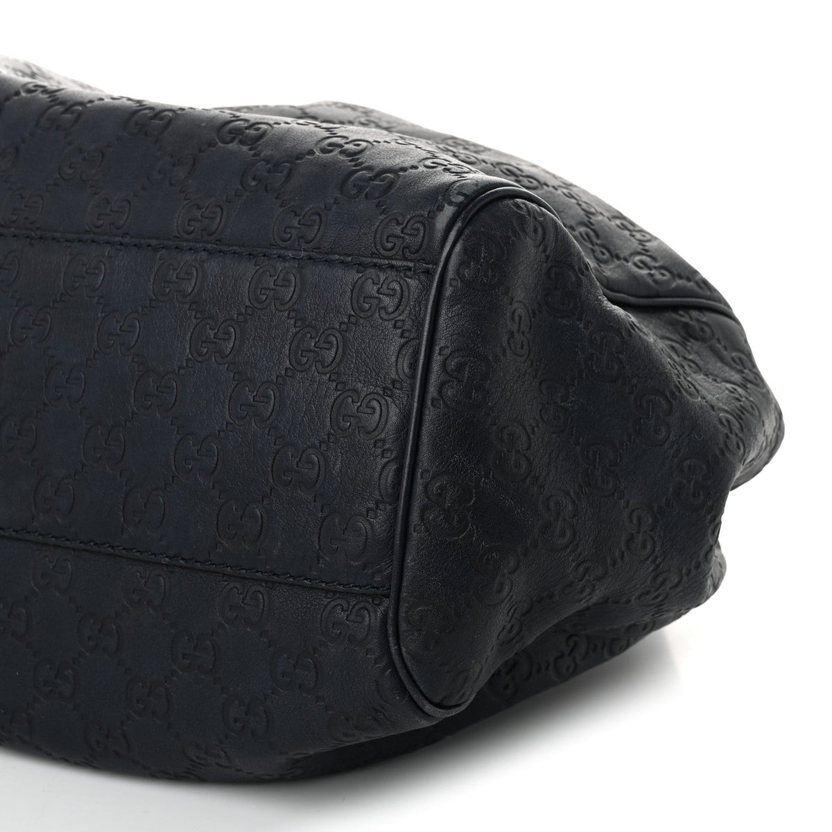 Guccissima Large Sukey Tote Navy