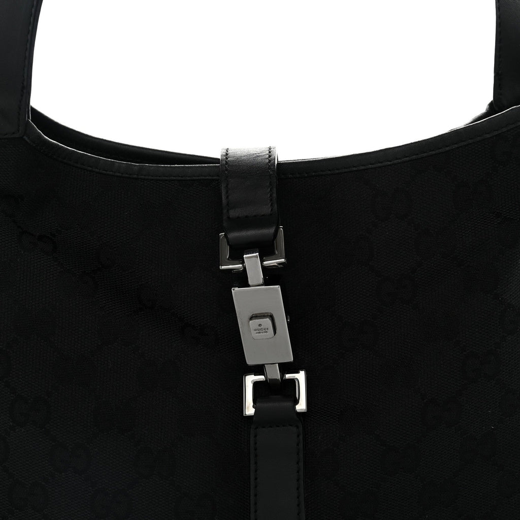 Monogram Small Jackie O Hobo Black