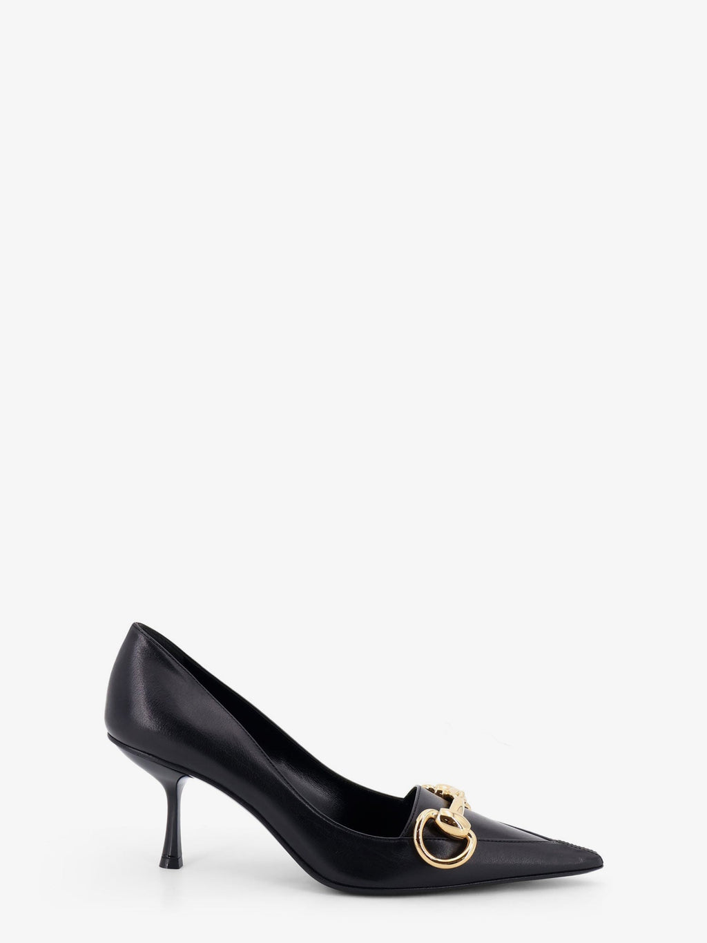 Gucci Boulevard Leather Pumps Black