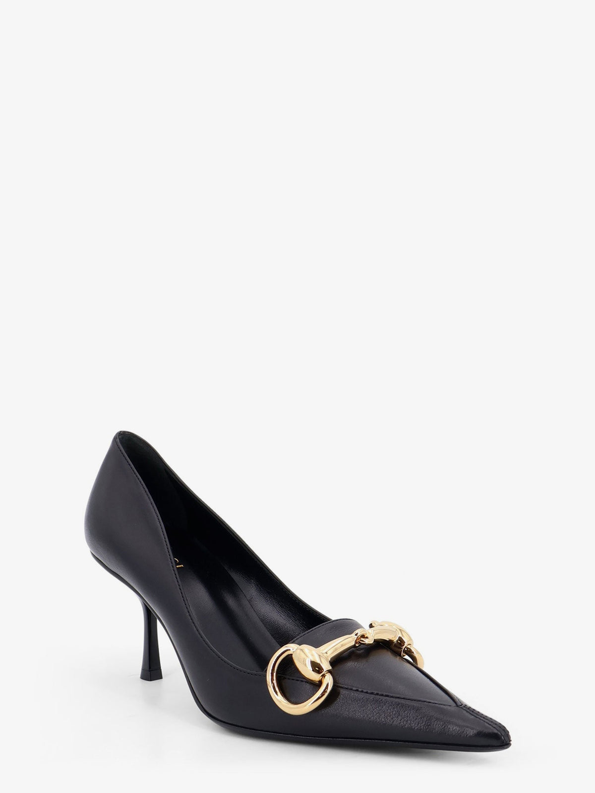 Gucci Boulevard Leather Pumps Black