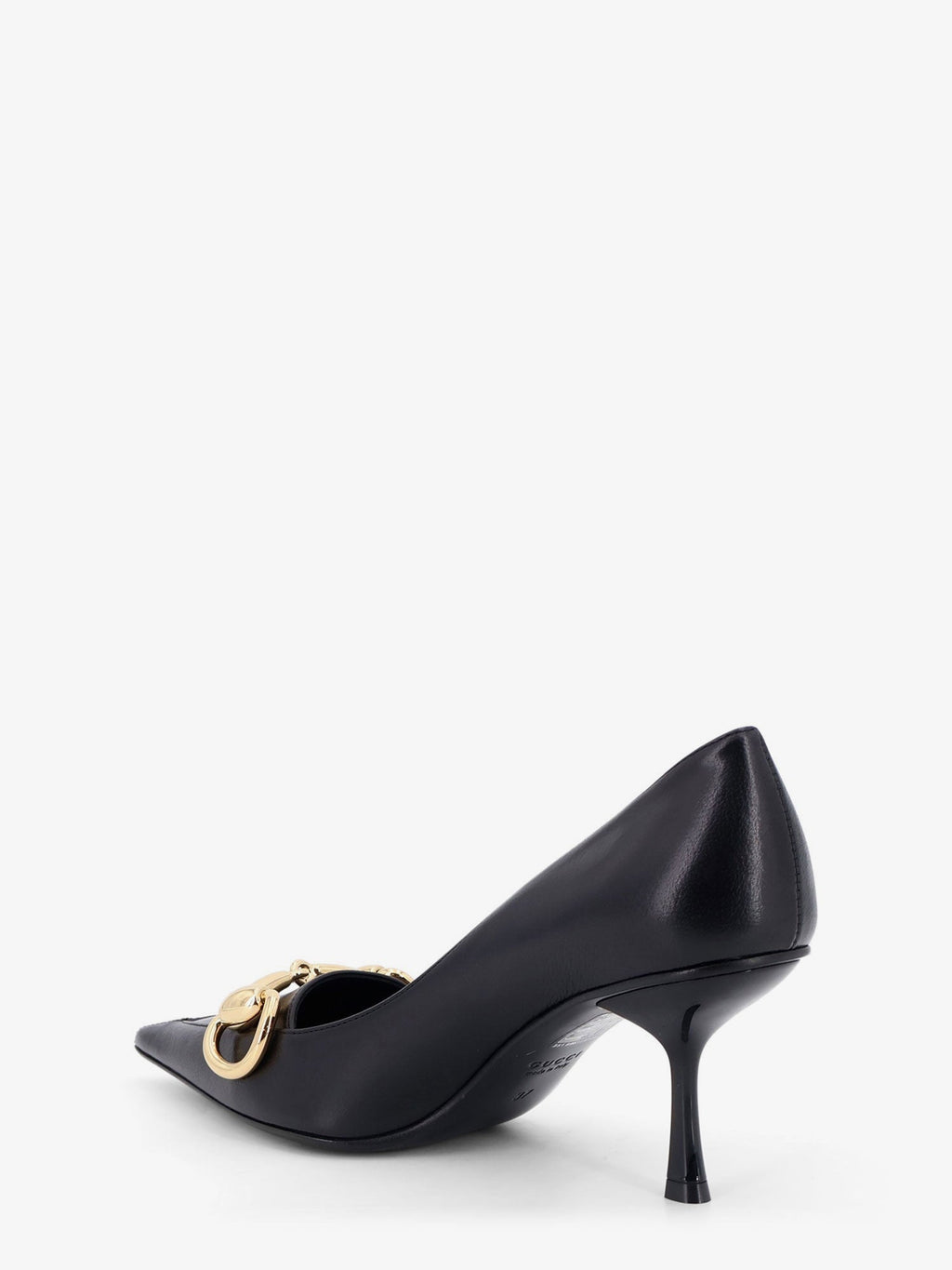 Gucci Boulevard Leather Pumps Black