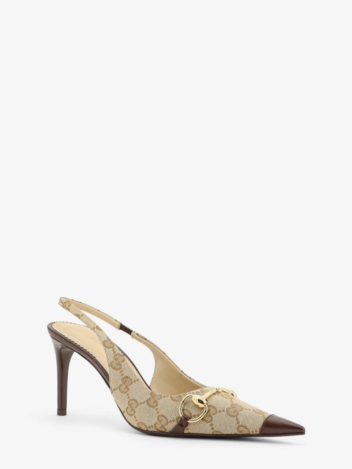 Gucci GG Fabric Pumps Beige Women