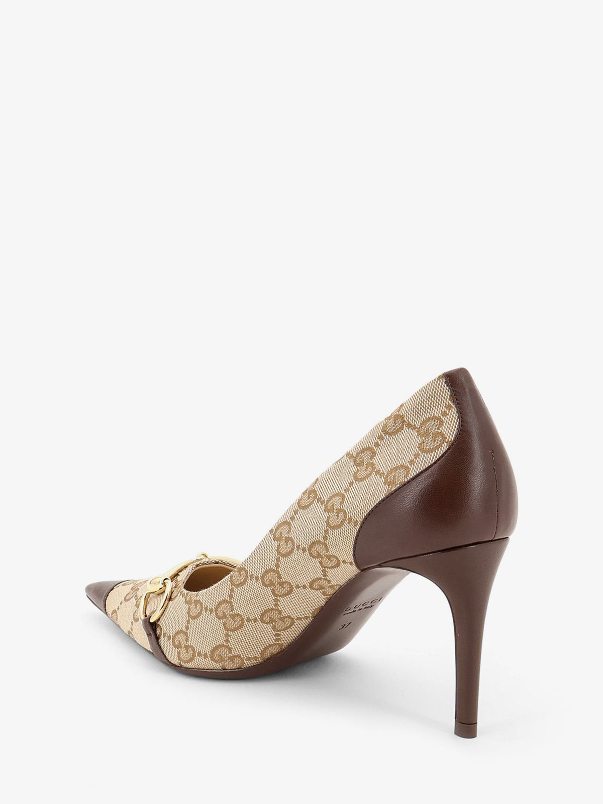 Gucci GG Fabric Pumps Beige Women