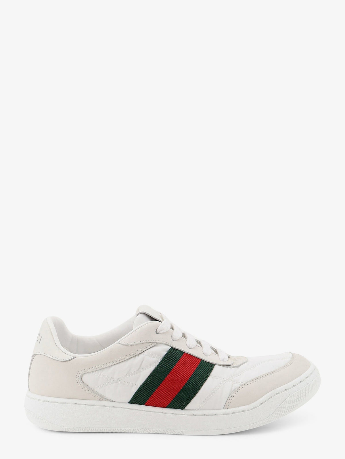Gucci Screener Nylon Sneakers White Women