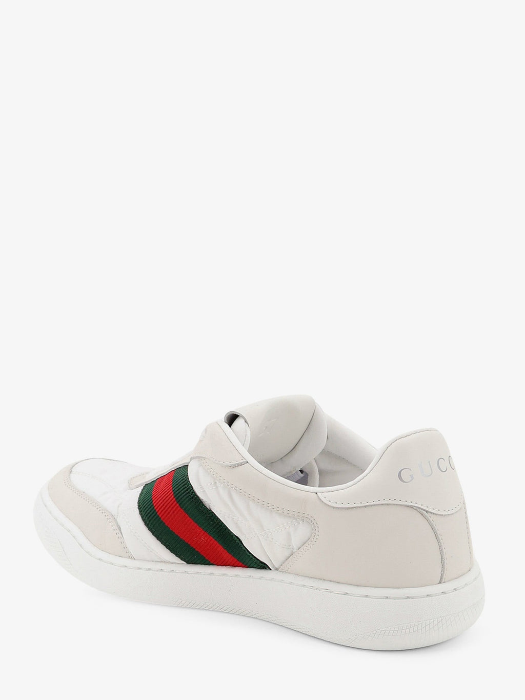 Gucci Screener Nylon Sneakers White Women