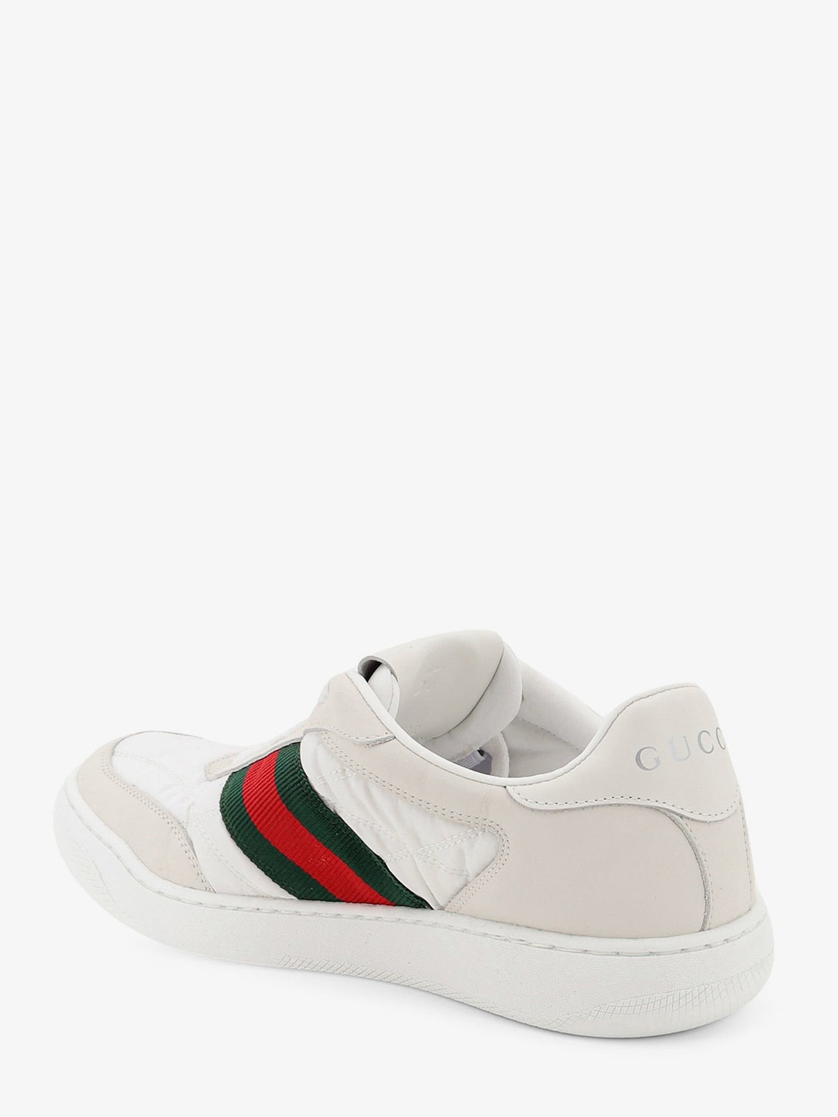 Gucci Screener Nylon Sneakers White Women