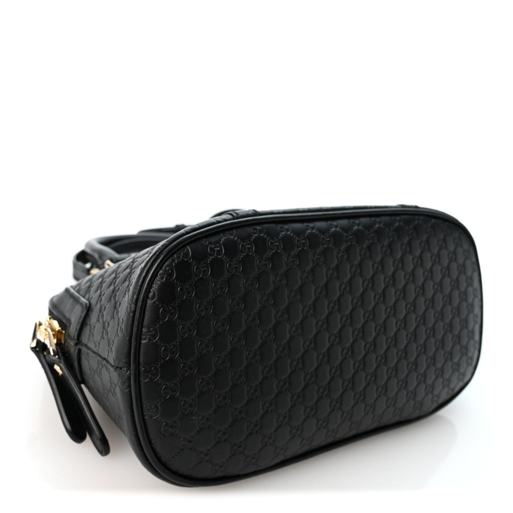 Microguccissima Mini Dome Bag Black