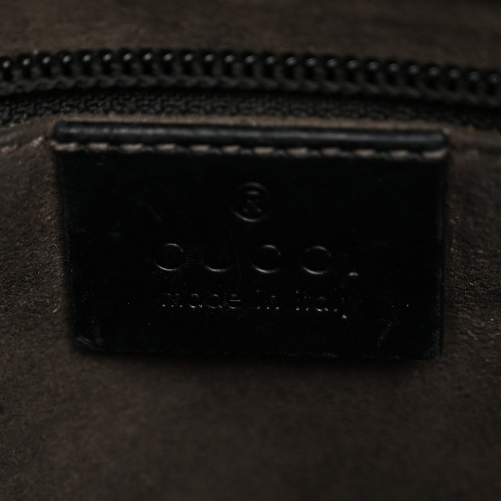 Guccissima Signature Small Messenger Bag Black
