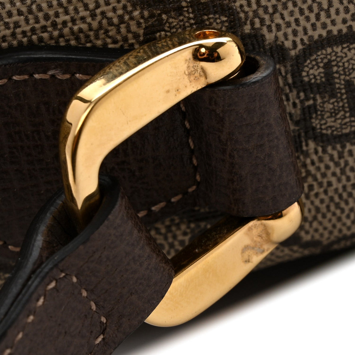 GG Supreme Monogram Web Small Ophidia Shoulder Bag Brown