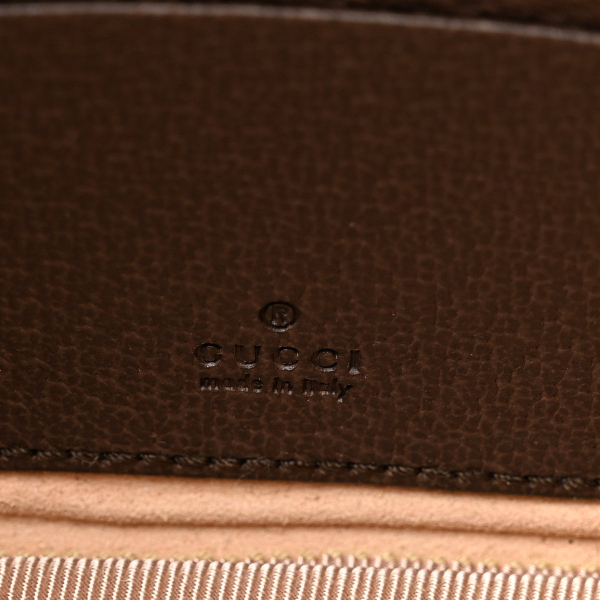 GG Supreme Monogram Web Mini Ophidia GG Bag Brown