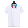 Gucci White T-shirt with a collar