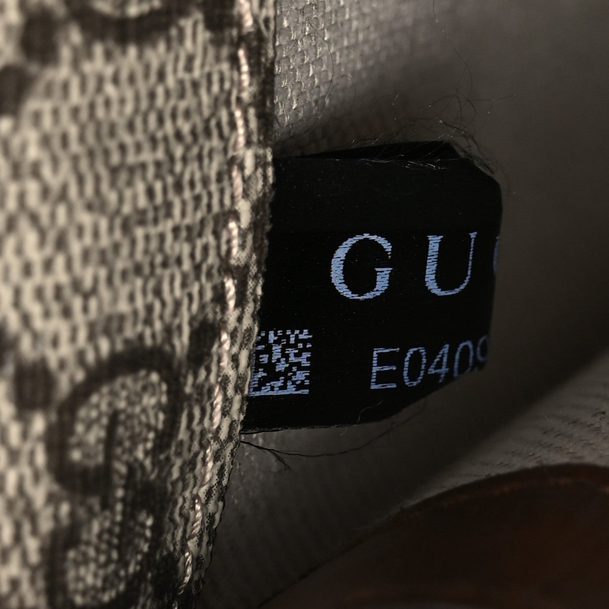 GG Supreme Monogram Azalea Calfskin Mini Retro Interlocking G Flap Shoulder Bag Beige Ebony Brown Sugar