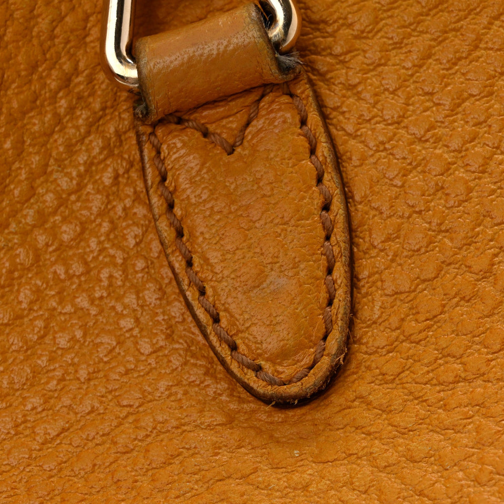 Soft Grained Calfskin Jackie O Hobo Orange