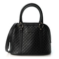 Microguccissima Mini Dome Bag Black