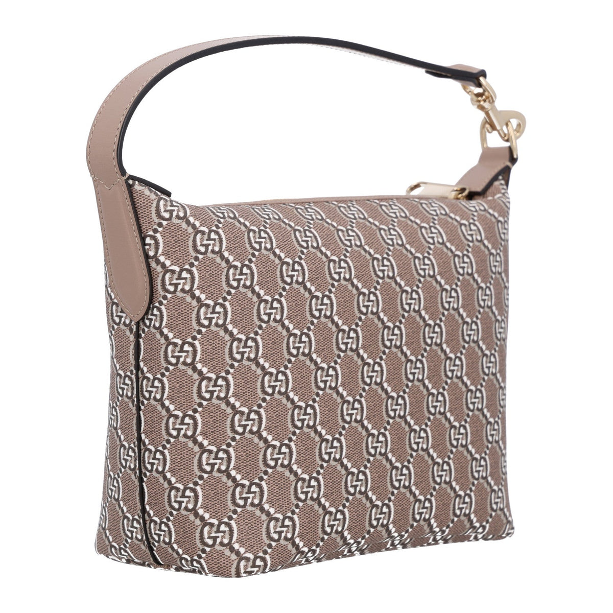 GG Shadow Monogram Super Mini Ophidia Shoulder Bag Taupe