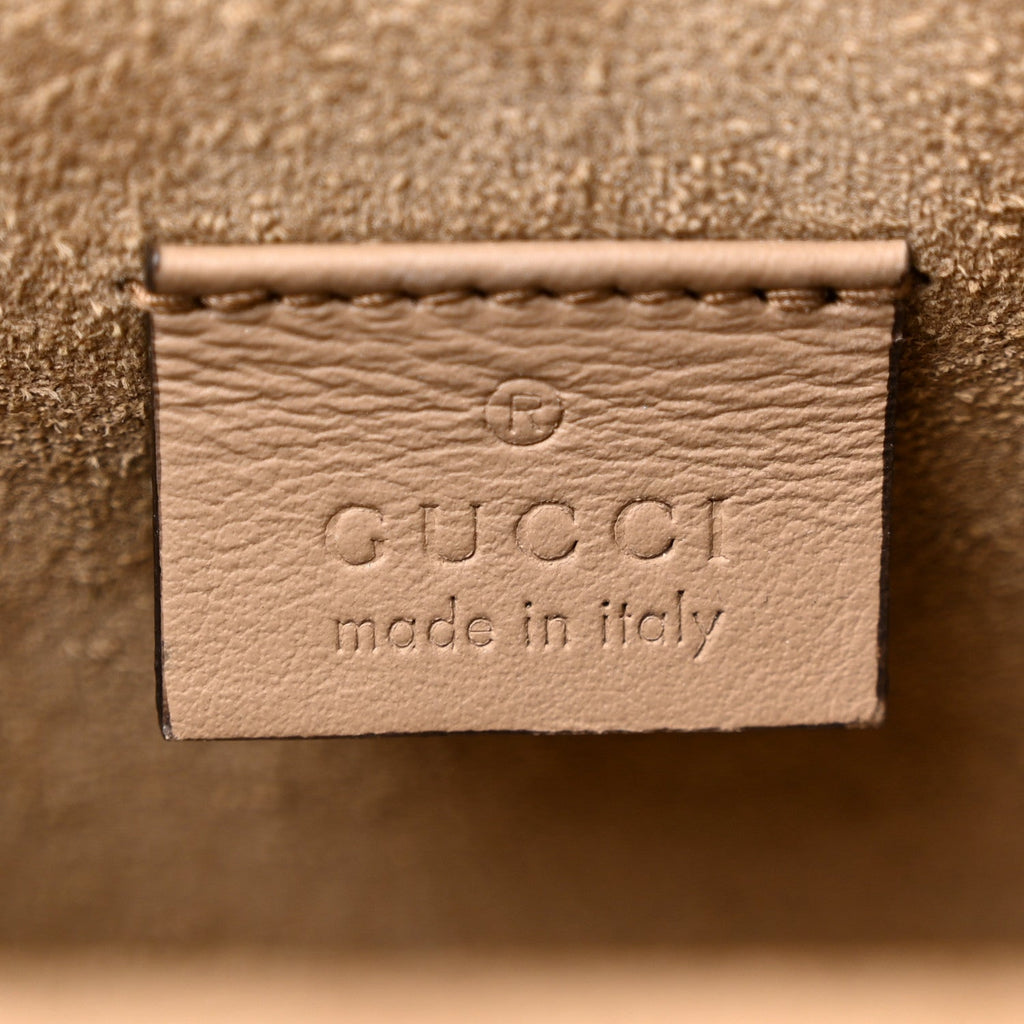 GG Supreme Monogram Mini Dionysus Shoulder Bag Taupe