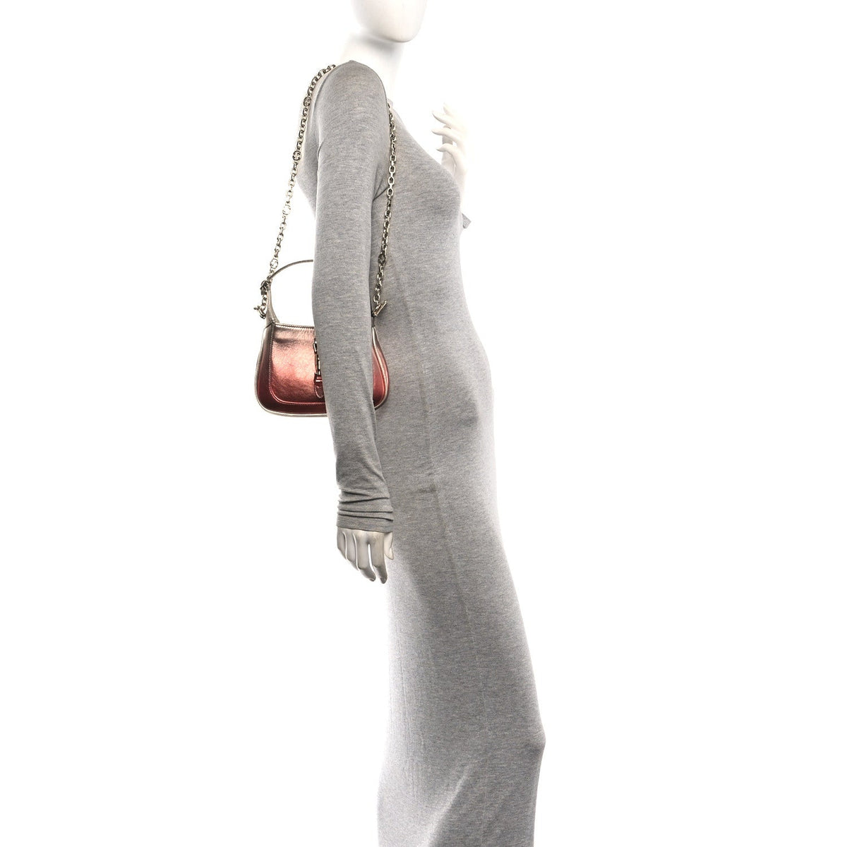 Metallic Faded Nappa Mini Jackie 1961 Copper
