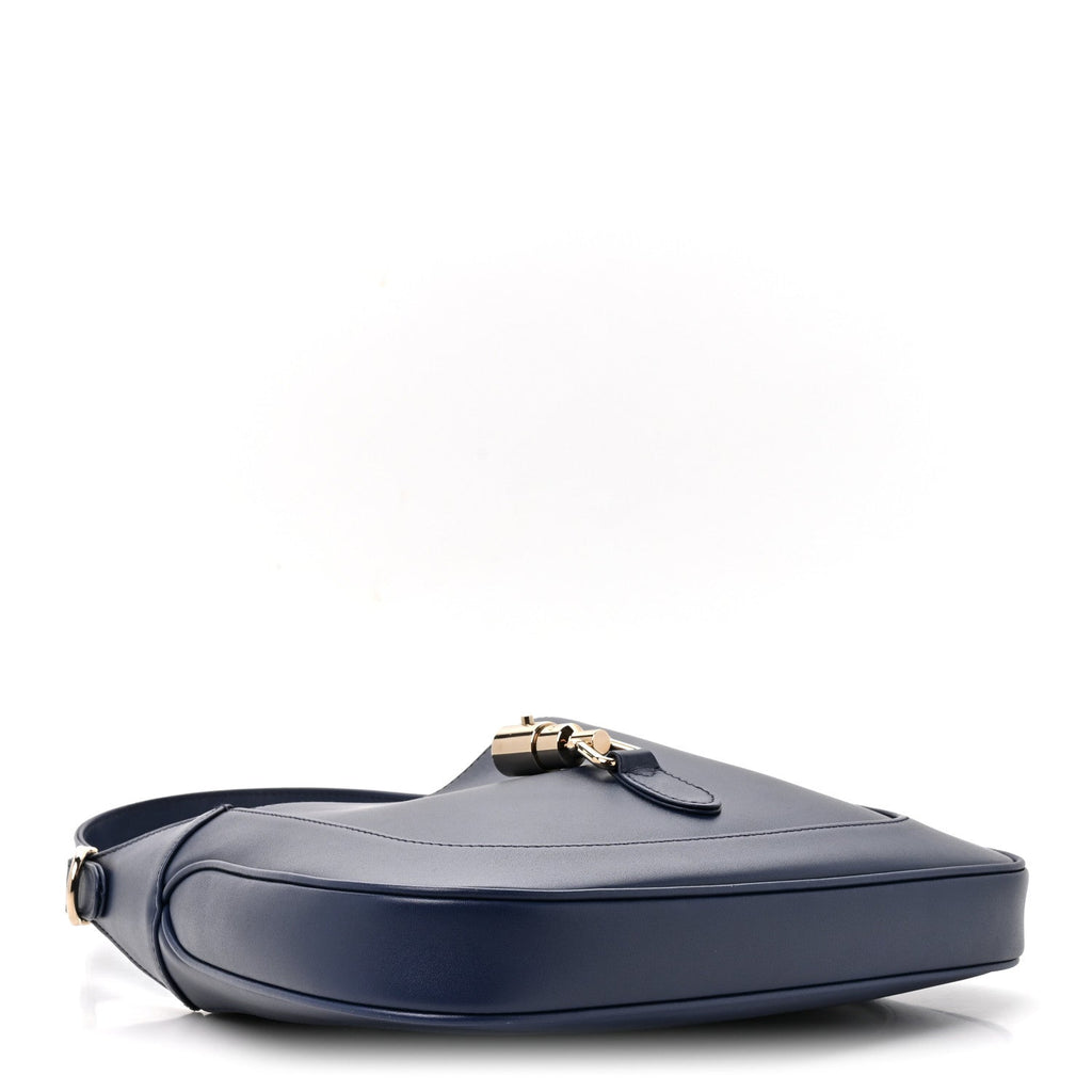 Sea Calfskin Web Medium Jackie 1961 Hobo Plastic Blue