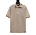 Gucci Light Brown T-shirt with a collar