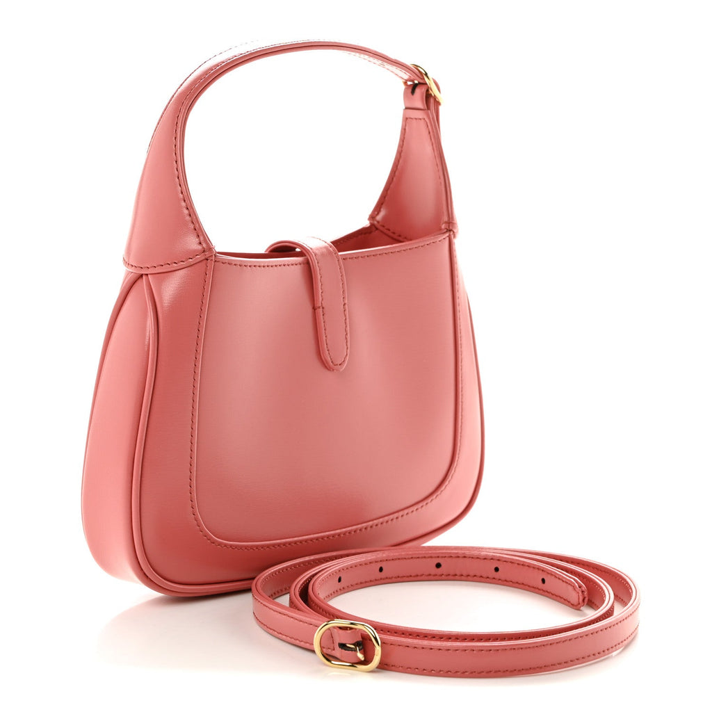 Boarded Dyana Lux Calfskin Mini Jackie 1961 Hobo Pink