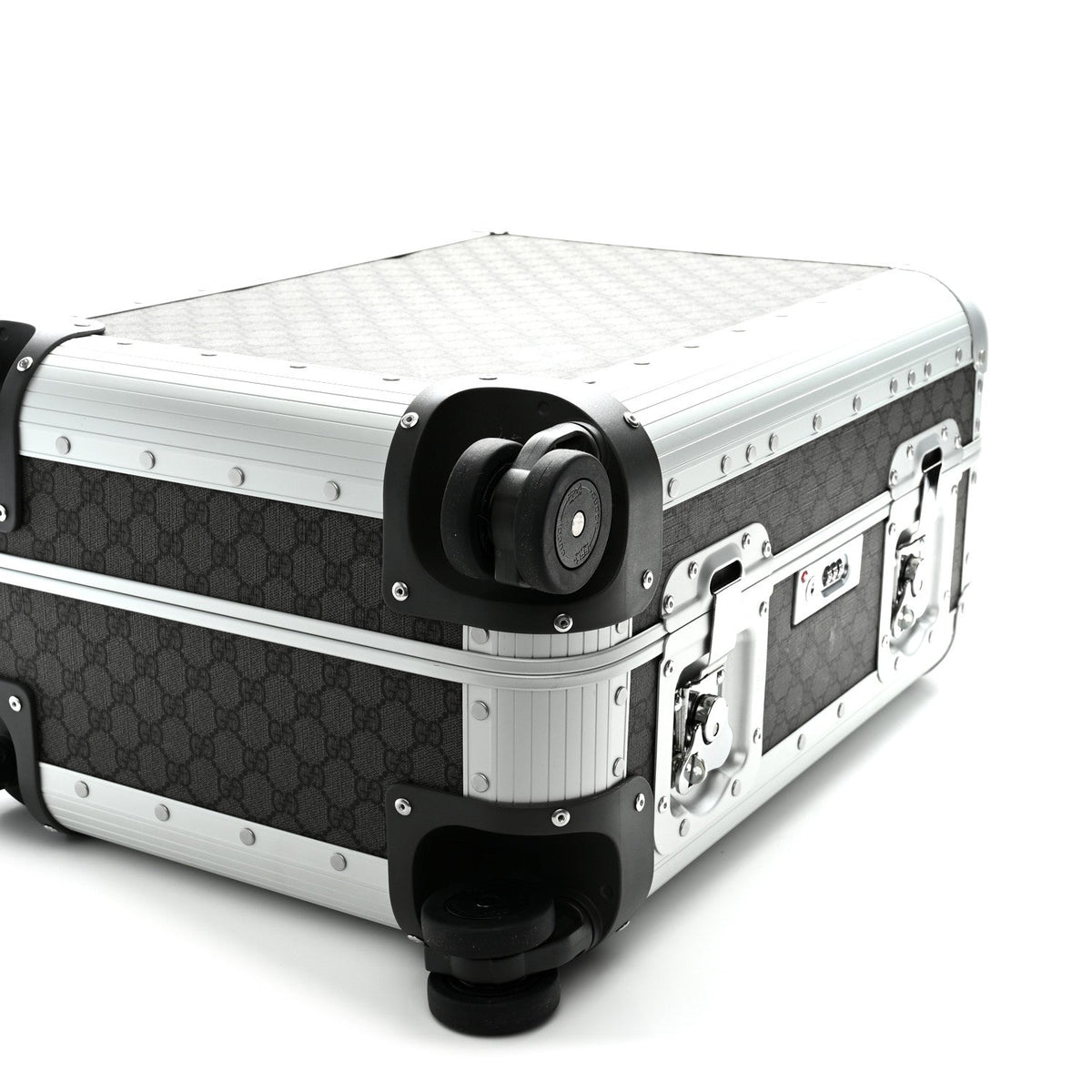 GG Supreme Monogram Porter Carry On Suitcase