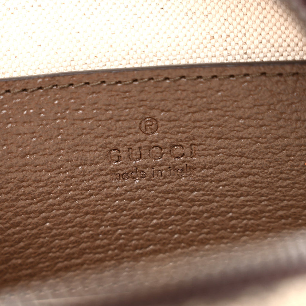 GG Supreme Monogram Web Mini Ophidia Messenger Brown