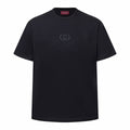 Gucci GG T-Shirt Without Collar 'Black' – Luxury Cotton Tee