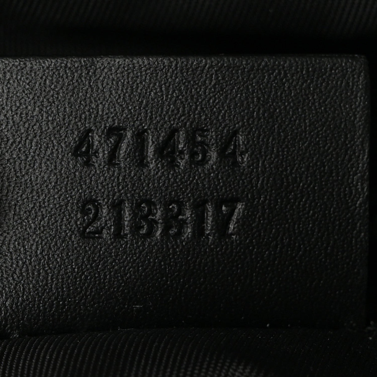 GG Supreme Monogram Web Messenger Bag Black