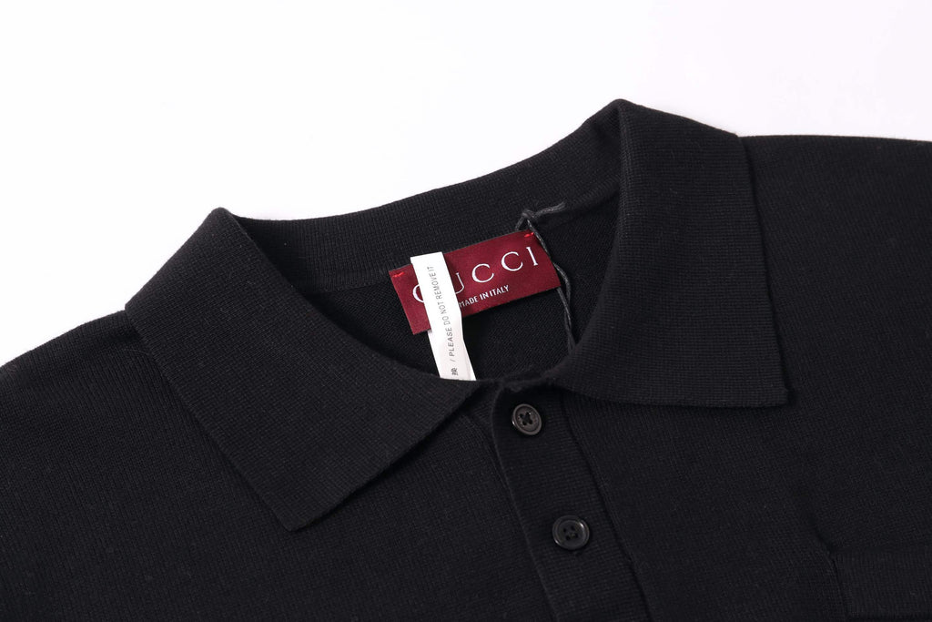 Gucci Collar T-Shirt - Premium Cotton Luxury Tee