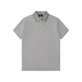 Gucci Luxury T-shirt with Collar Grey - Premium Cotton Comfort