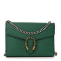 Calfskin Mini Dionysus Chain Wallet Emerald