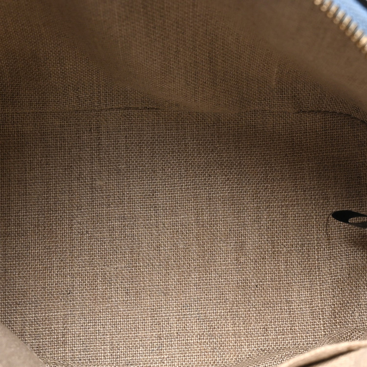 Microguccissima Mini Dome Bag Mineral Blue