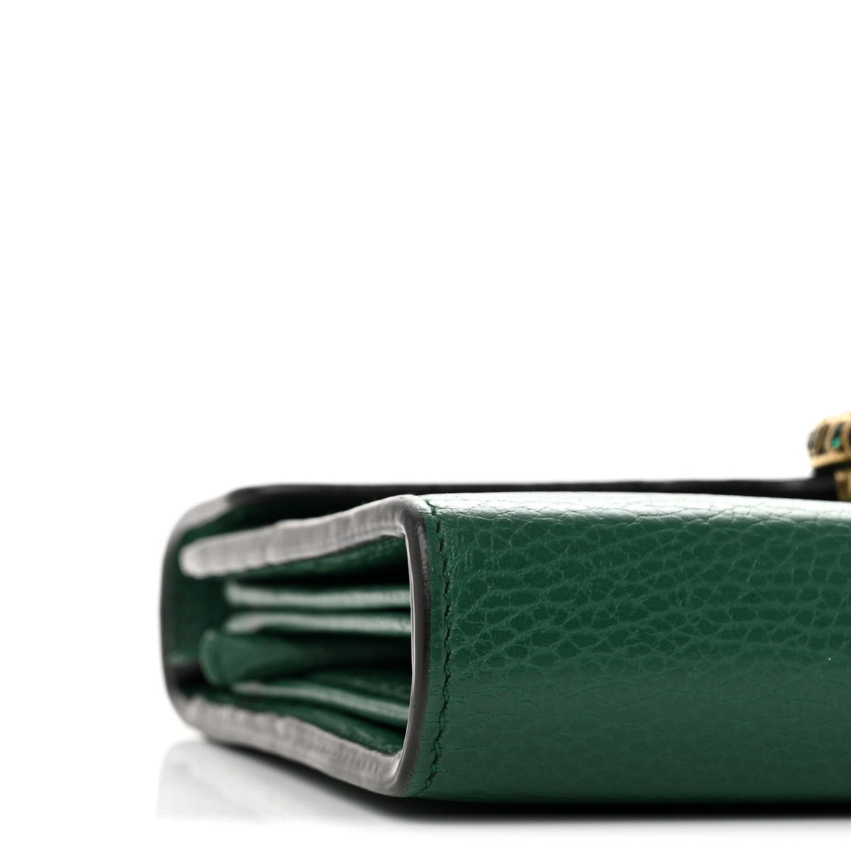 Calfskin Mini Dionysus Chain Wallet Emerald