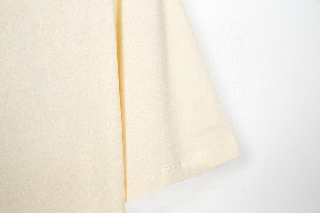 Gucci T-Shirt Beige Crew Neck - Luxury Cotton Essential