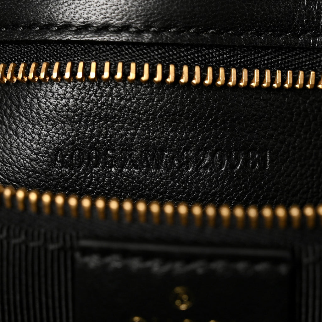 Nappa Vertical Matelasse Medium Jetset GG Marmont Shoulder Bag Black