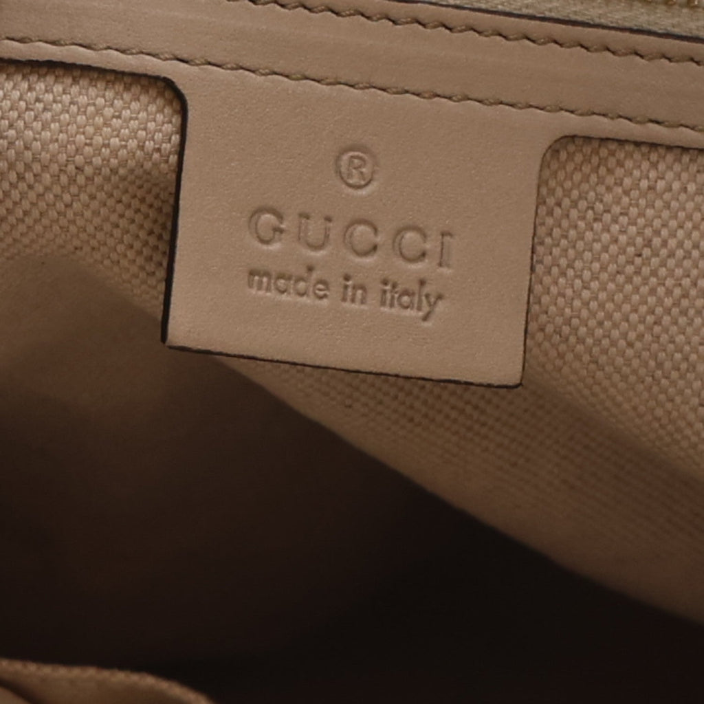 Guccissima Medium Mayfair Tote Off White