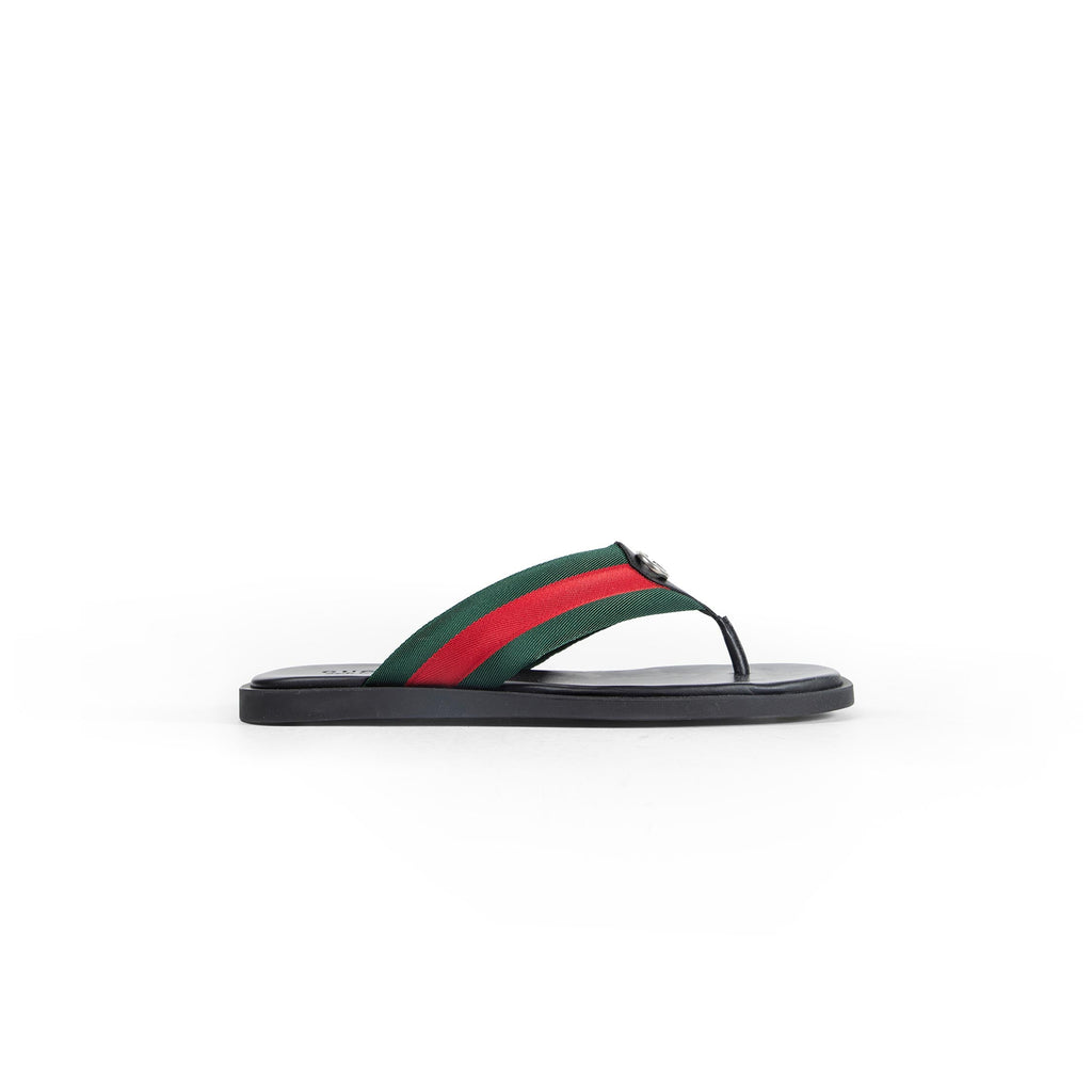 Thong Sandal With Interlocking G