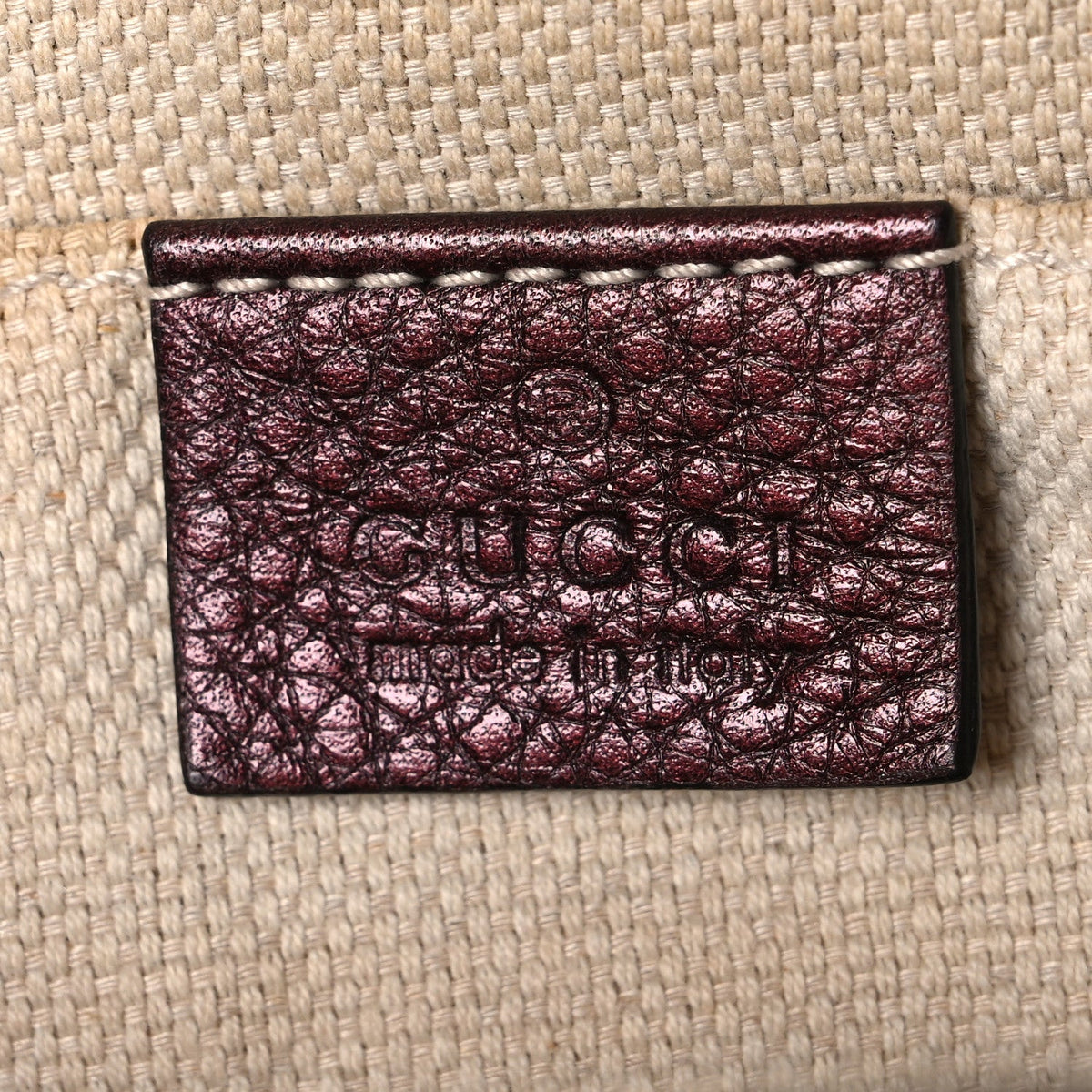 Pebbled Calfskin Small Soho Disco Bag Peonia Flower