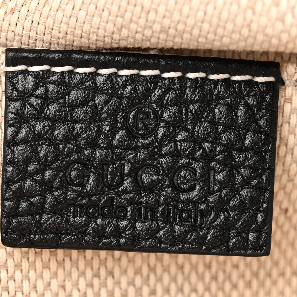 Pebbled Calfskin Small Soho Disco Bag Black