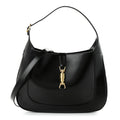 Boarded Dyana Lux Calfskin Medium Jackie 1961 Hobo Black