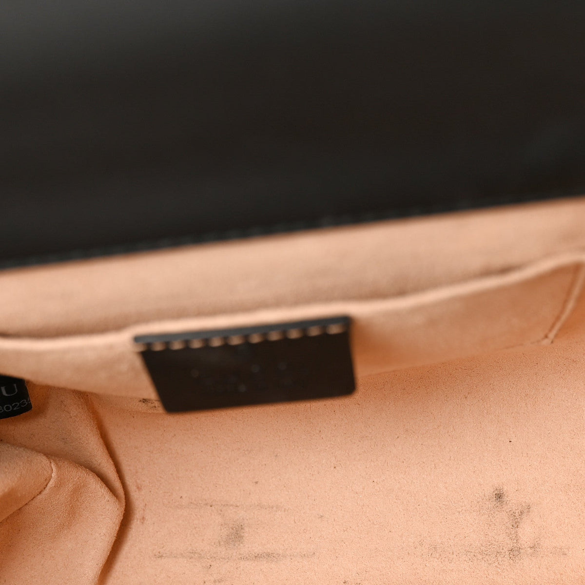 Guccissima Small Padlock Shoulder Bag Black