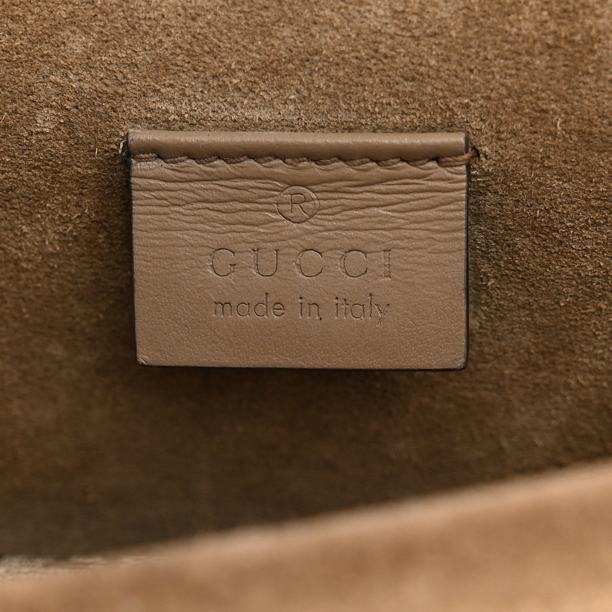 GG Supreme Monogram Small Dionysus Shoulder Bag Taupe