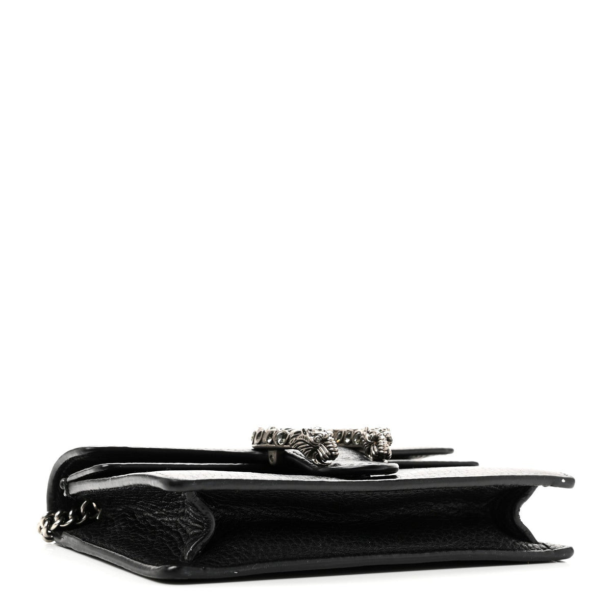 Calfskin Super Mini Dionysus Shoulder Bag Black