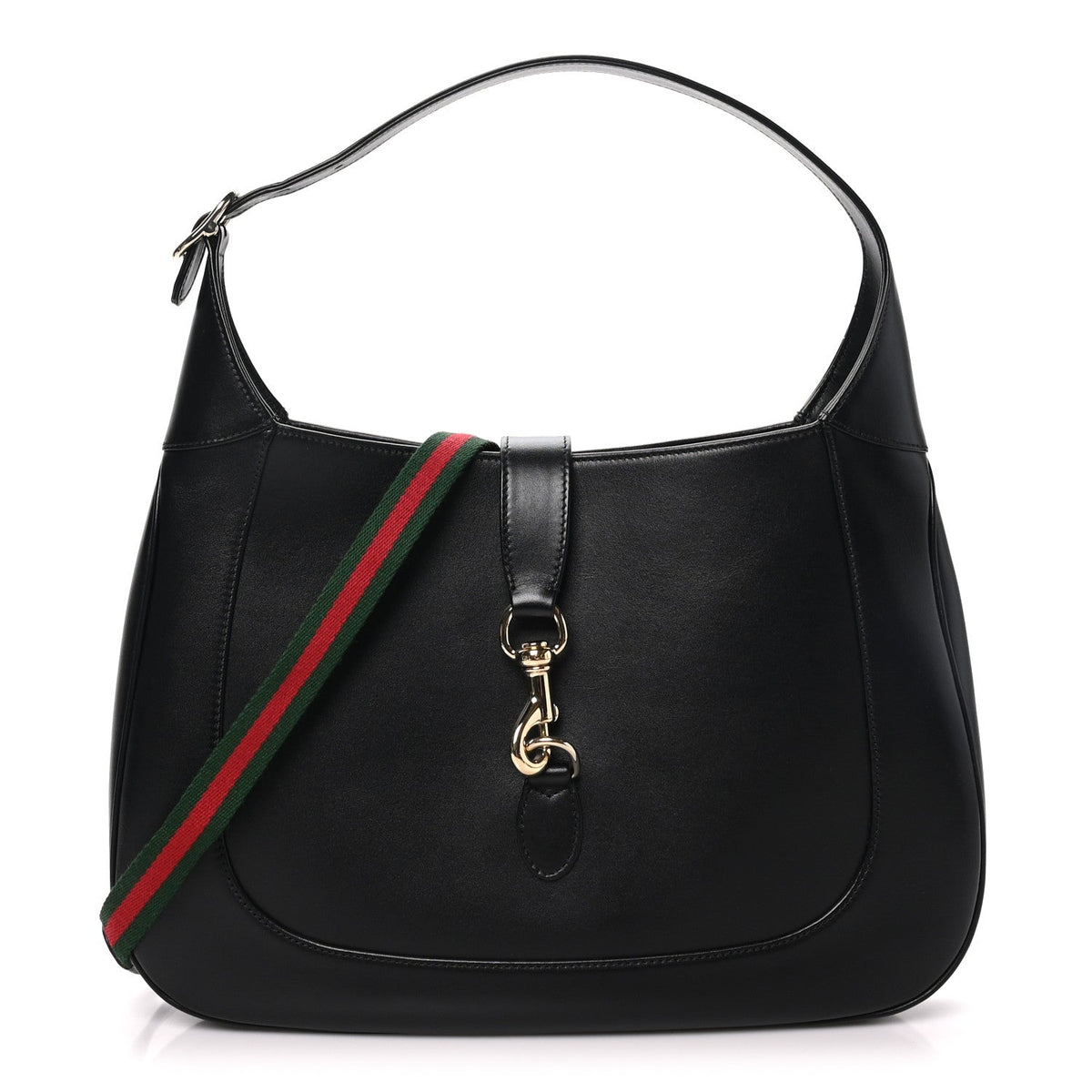 Boarded Dyana Lux Calfskin Medium Jackie 1961 Hobo Rosso